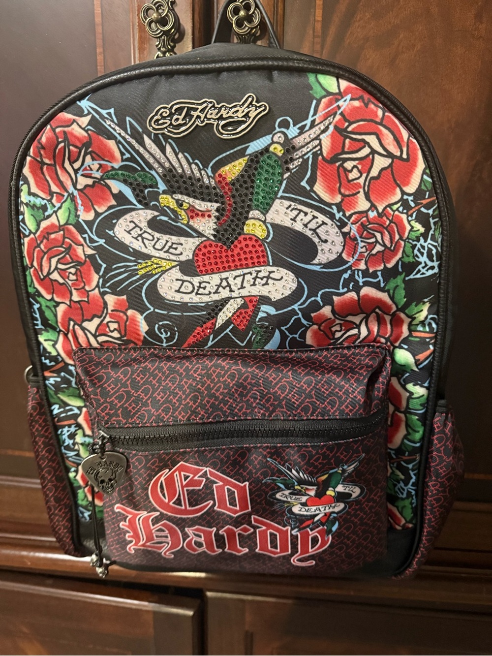 Ed Hardy Large Backpack